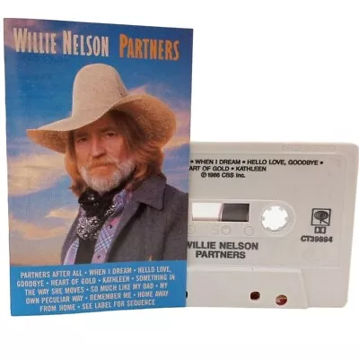 Willie Nelson Partners Cassette Tape Vintage • $2.39