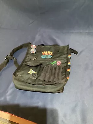 NWT VANS Off The Wall CRAYOLA MINI BACKPACK Limited BLACK Travel School Play BAG • $20