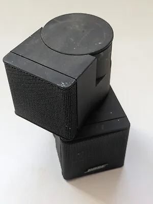 Bose Lifestyle Jewel Mini Double Cube Speaker Black Working • $25.99