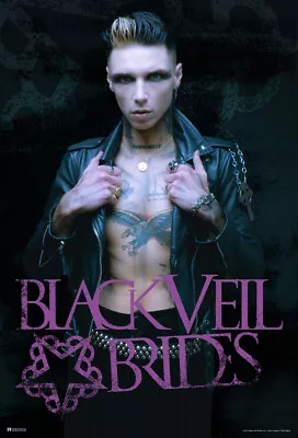 $10.98 • Buy Black Veil Brides Music Andy Biersack Merch BVB Band Fallen Angels Poster 12x18
