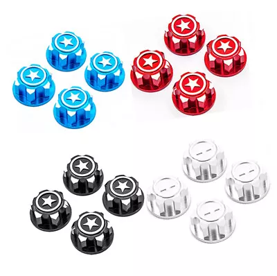 4PCS Metal 17mm Hex Wheel Nuts For 1/8 Traxxas X-Maxx Summit E-Revo RC Car Truck • $15.53