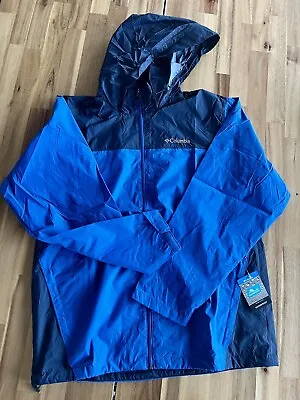 NEW Columbia Glennaker Lake Rain Jacket - Zip Closure/Waterproof/Packable/Size S • $22.99