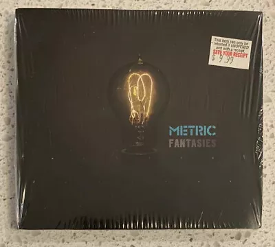 New Metric Fantasies CD Digipak 2009 Metric Music International MET80019 Sealed • $3.33