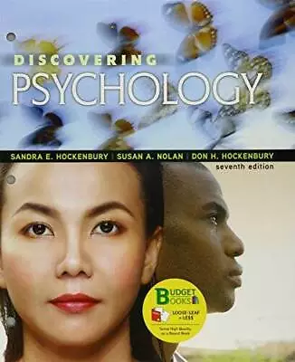 Loose-leaf Version For Discovering Psychology - Loose Leaf - GOOD • $7.96