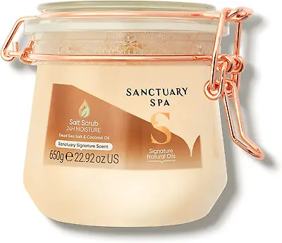 £15.98 • Buy Sanctuary Spa Dead Sea Salt Scrub With Coconut Oil, No Mineral Oil, Cruelty Free