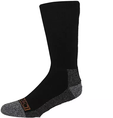 1 Pair Dickies Steel Toe Boot Cap Crew Work Nano Glide Socks 6-12 Anti Blister • $11.57