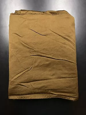 Restoration Hardware 1000 Thread Count Sateen King Size Flat Sheet Burnt Caramel • $50