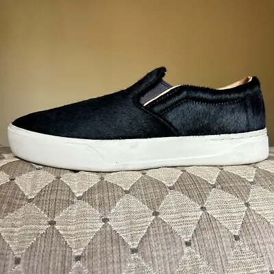 Saturdays New York City Vass Midnight Black & White Slip On Sneakers Men Size 7 • $85.97