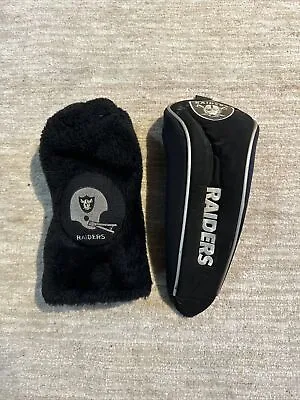 NFL Raiders Golf Club Headcovers • $10