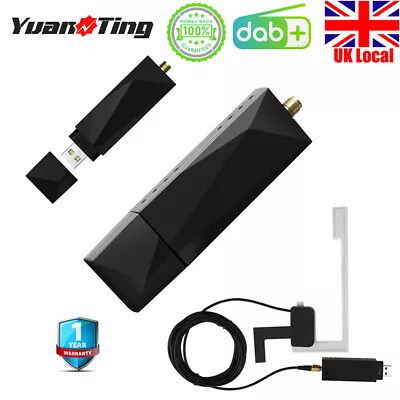 UK USB DAB+ Digital Radio Tuner Dongle Receiver For Android Car Stereo Head Unit • £25.99