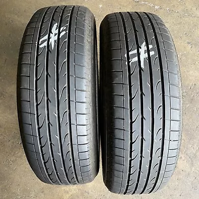 225/60R18 - 2 Used Tyres BRIDGESTONE DUELER H/P SPORT - 75% TREAD LEFT • $100