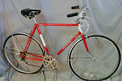 1990 Schwinn Traveler Touring Road Bike 58cm Large Lugged Steel 10 SPD Ships USA • $177.20