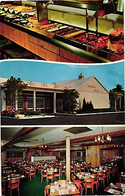 Sweden House Smorgasbord St Petersburg FL Postcard C1968 • $4.14