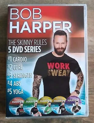 £15.50 • Buy Bob Harper - The Skinny Rules - 5 DVD Boxset