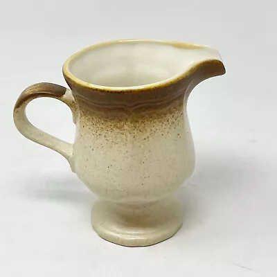 MIKASA WHOLE WHEAT Vintage 1980s Creamer E8000 Japan Stoneware Earthenware • $6.99