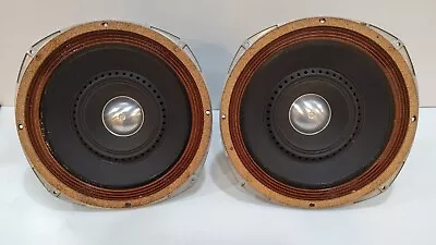 Pair Of University Diffusicone 12 Speaker 8-16 Ohms 35 Watts Vintage 1960's • $250