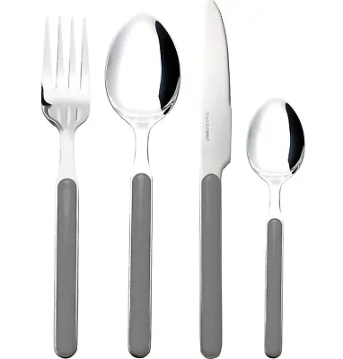 Brunner Grey Delice 16 Piece Cutlery Set • £26