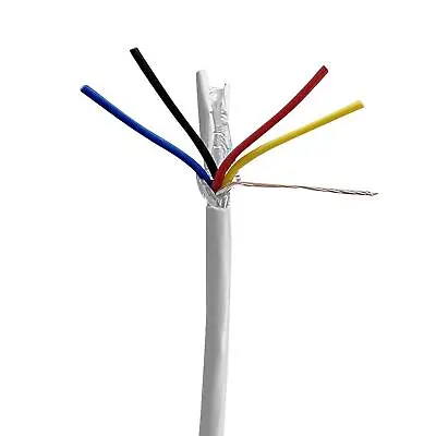 18/4 AWG Shielded CNC Wire (50FT) Flexible Stranded 18-Gauge 4-Conductor Cable • $59.62