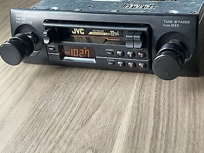 Old School Jvc Ks-rx147 Vintage Car Audio Stereo 2 Knob Cassette Eq Rare Hot Rod • $76
