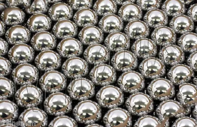 50 Bearing Balls Variety 10 Of Dia Sizes 1/8  5/32  3/16  7/32 1/4 Inch Diameter • $9.95