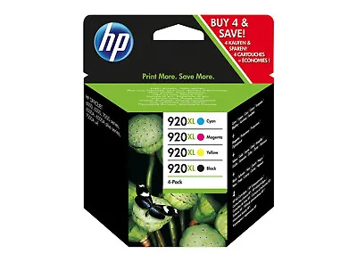 Genuine HP 920XL Ink Cartridges OfficeJet 6000 6500 6500A 7500 7500A 7000 2022 • £136.49