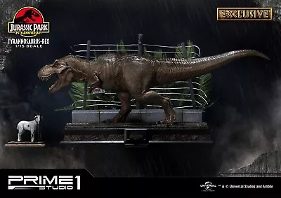 Prime 1 Tyrannosaurus Rex 1:15 Jurassic Park LMCJP-01EX T-Rex Goat EXCLUSIVE EX • $3310.89