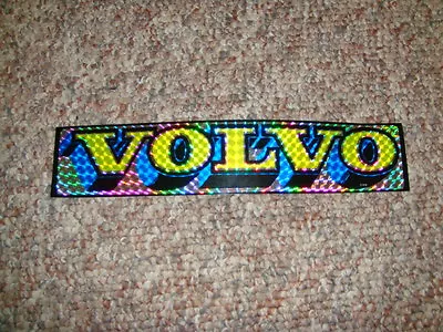 VOLVO DIAMOND CUT STICKER  ....  1980's   ....  XMAS GIFT IDEA • $15