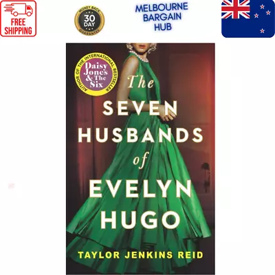 The Seven Husbands Of Evelyn Hugo | Paperback Book | FREE SHIPPING | NEW AU • $14.55