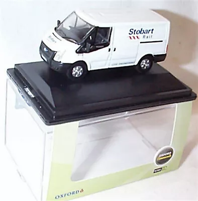 Oxford 76FT012 1/76 OO Scale Ford Transit SWB Low Roof Stobart Rail Van  New  • £7.95