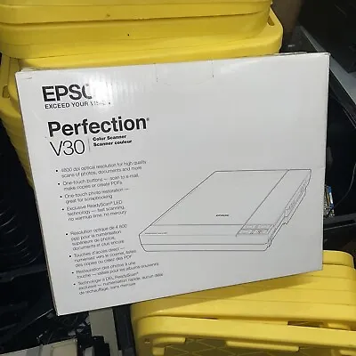 $78.61 • Buy (New) Epson Perfection V30 Photo Flatbed Color Scanner With Power Cable 4800 Dpi