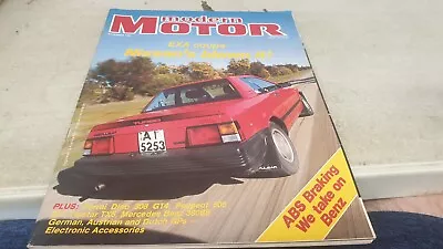 Nov 1983 Modern Motor Mag NISSAN EXA TURBO Peugeot 505 Ferrari Dino  • $14.95