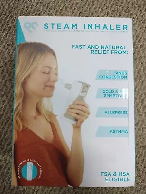 Steam Inhaler A Revolutionary & Patented Heated Saline Delivery System • $29