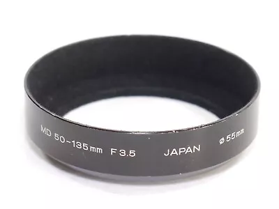 Minolta Genuine Metal Lens Hood For MD 50-135mm F/3.5 Filter Diameter 55mm • $12.99
