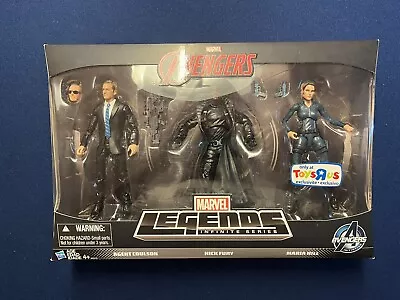 Marvel Legends Avengers Agents Of Shield 3 Pack TRU Exclusive Fury Coulson Hill • $82.50