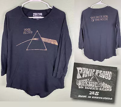 Lucky Brand Pink Floyd Dark Side Of The Moon Shirt - Womens XS - Cheese Cloth • $12