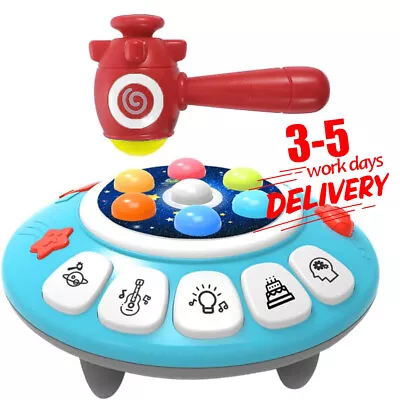 Toddler Sensory Toys Whack A Mole Game Baby Musical Toys For 1-6 Year Old Kids • $27.95