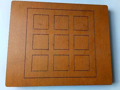£45 • Buy 1  Thick Ellison Wooden Die - Peek-A-Boo Windows #2 (Works With Sizzix Bigz Pro)
