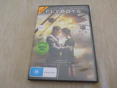 Flyboys (DVD 2006) Region 4 Ex Rental James Franco Jean Reno • $5.45