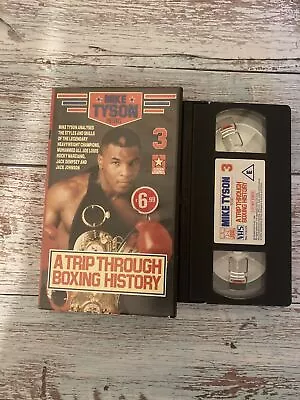 Mike Tyson VHS Video Tape - A Trip Through Boxing History (3 Screen Legends) • $26.77