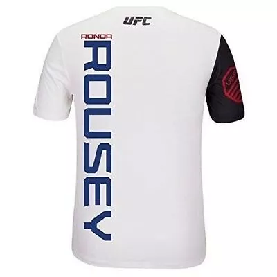 [AT5969] Mens Reebok UFC Official Fighter Jersey Shirt - Ronda Rousey • $19.66