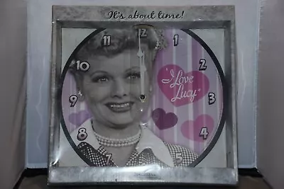 Vintage I Love Lucy TV Show Wall Clock In Original Packaging • $25