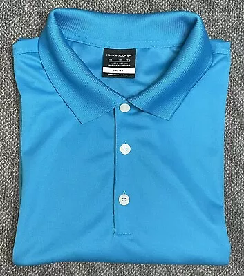 Nike Dri-Fit Men's XXL Golf Shirt New Mexico Turquoise • $18.97