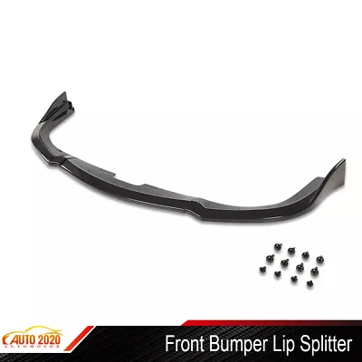 Fit For 06-07 Subaru Impreza WRX Front Bumper Lip Splitter Carbon Fiber Pattern • $47.96