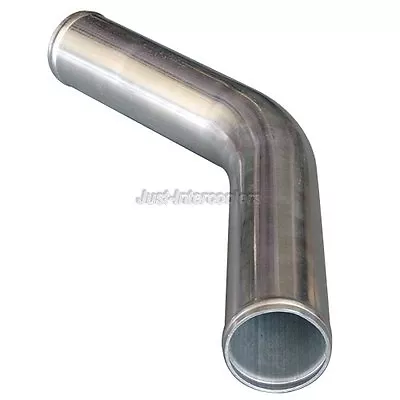 CXRacing Aluminum Intercooler Radiator Pipe 1.5  OD 45 Deg Elbow Tube • $34.91