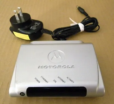 AT&T Motorola 2210-02-1022 MSTATEA DSL Modem W/filters • $5