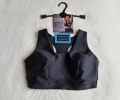 New M&s Extra High Impact  Non Wired Sports Bra With Flexifit Size 38d • £19.99