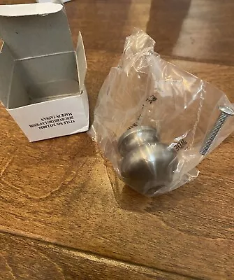 NIB Restoration Hardware Pulls Knobs Bistro Brushed Nickel 1 1/4 1.25 2412 0032 • $9.99