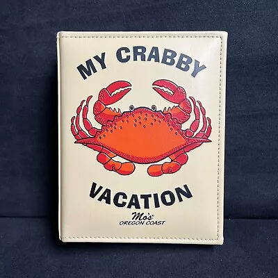 Photo Album 100 Photos  4 X6  CRAB My Crabby Vacation Mo’s Oregon Coast 50 Pages • $14.98