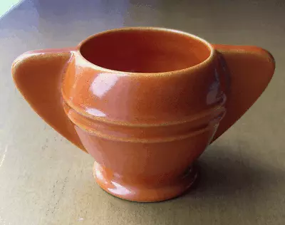 Vintage Pacific Pottery Hostess Ware Small Individual Sugar Bowl~orange~pristine • $19.99