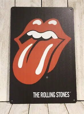 The Rolling Stones Tin Metal Poster Sign Live In Concert Style Vintage Look Ad • $10.97